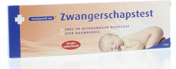 Testjezelf.nu -  Midstream Zwangerschapstest - 1 stuk - Zwangerschapstest