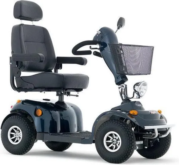 Tiger 4 | Scootmobiel | Blauw