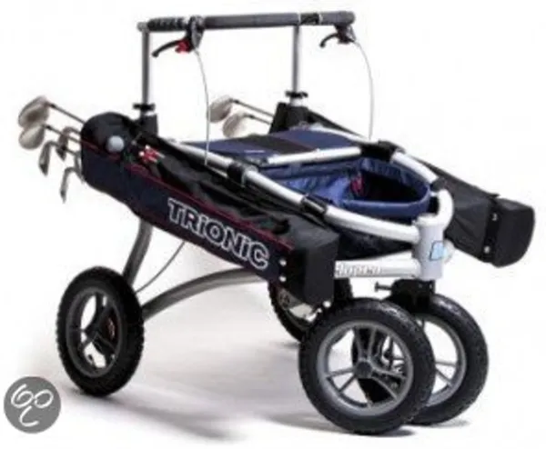 Trionic rollator Veloped M Lucht banden - Gewicht 11,8 kg