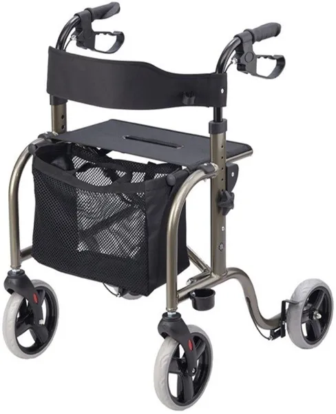 Ultra Lichtgewicht rollator Smart titanium