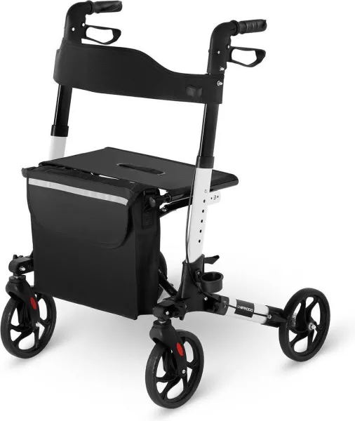 Uniprodo Rollator - wit - 136 kg