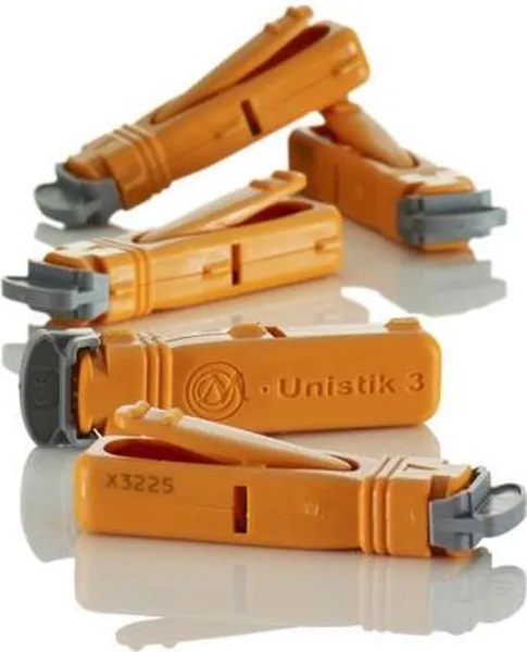 Unistik 3 veiligheidslancet Extra 100 stuks