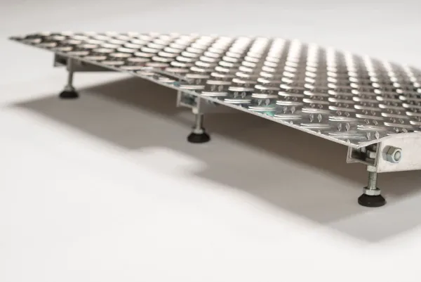 Verstelbare aluminium drempelhulp 7,5 - 10 cm