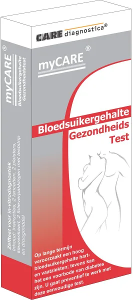 Diabetes test (2 stuks)