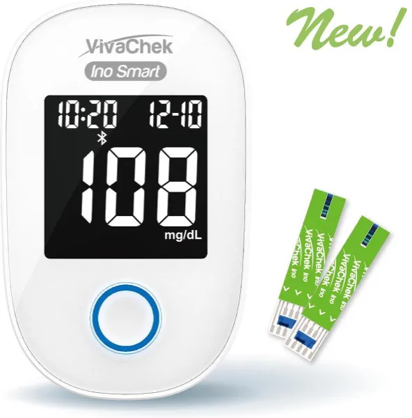 VivaChek Ino Smart startpakket plus inclusief 60 test strips en 110 lancetten