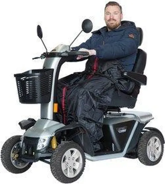 Voetenzak warme voering L - warme voetenzak scootmobiel - warme voetenzak rolstoel - voetenzak
