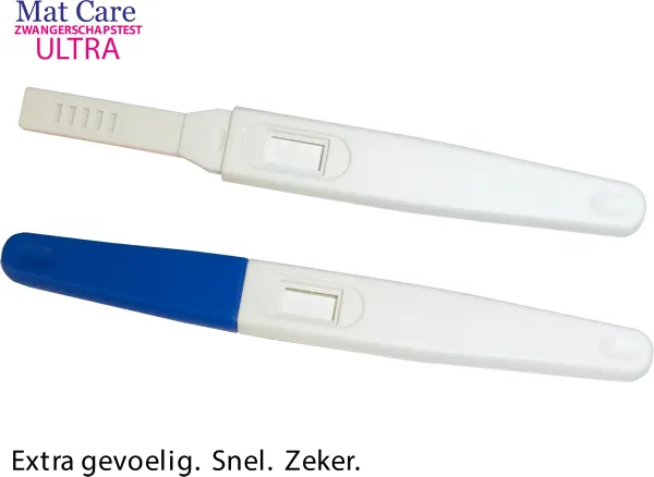 Vroege zwangerschapstest - Mat Care zwangerschapstest Ultra 2 stuks