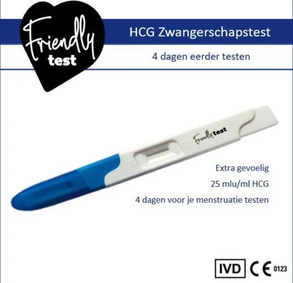 Vroege zwangerschapstest midstream extra gevoelige zelftest