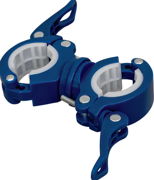 Wandelstok/krukhouder - 100x56x32 mm - blauw