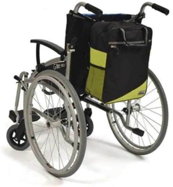 Wheelyscoot Tas - Zwart/Groen