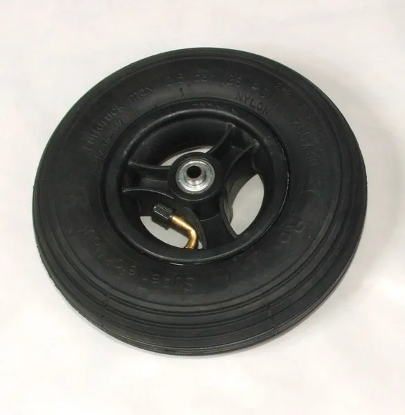 Wiel 200x50mm (8x2 inch) Luchtband zwart