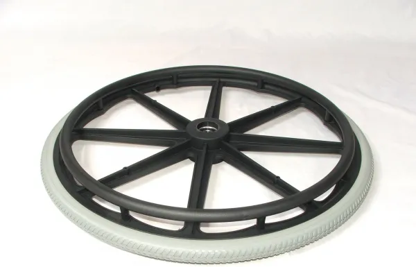Wiel 24 inch compleet met kuntststof velg
