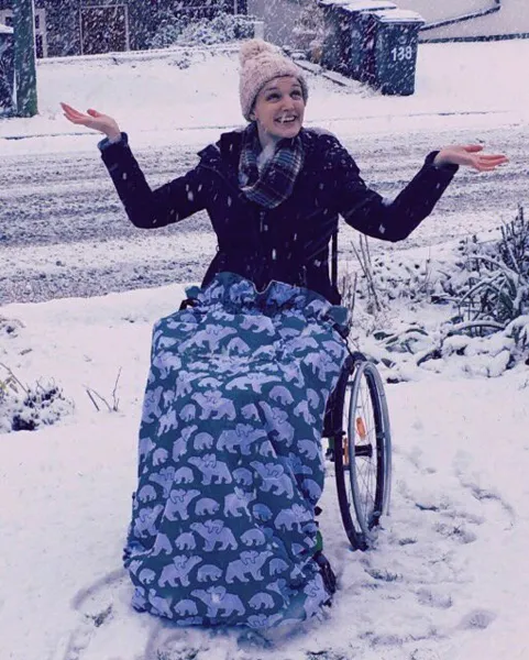 adult volwassen Voetenzak rolstoel beenwarmer scootmobiel beenzak Wheelchair Cosy Polar Bears adult volwassen Been warmer
