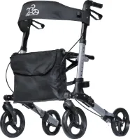 2020 Lichtgewicht, dubbel opvouwbare rollator