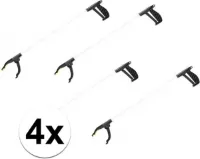 4x voordelige afvalgrijpers - 76 cm - zwerfvuil grijpers / afvalgrijper