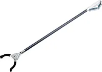 Afvalgrijper 75 cm met kunststof bekken