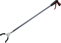 Afvalgrijper 75 cm met kunststof bekken en pistoolgreep