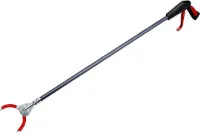 Afvalgrijper 90 cm met metalen bekken en pistoolgreep