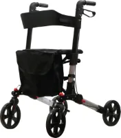 Aidapt rollator opvouwbaar - Aluminum 8.8kg