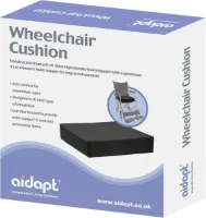 Aidapt - rolstoel kussen - 10 cm dik - 45,7 cm breed - 40,6 cm diep - memoryfoam