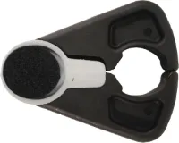 Kruk houder - zwart - 0x48x55 mm