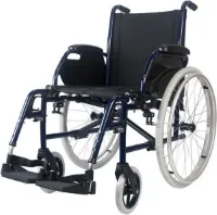 Aqulia Rolstoel Opvouwbaar Blauw