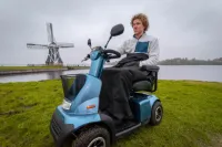 Scootmobiel deken Belieff - Open