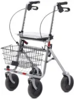 Bischoff & Bischoff Senio standaard rollator zilver
