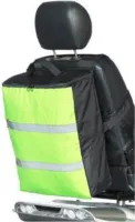 Boodschappentas fluoriserend  - boodschappentas scootmobiel - tas voor scootmobiel - scootmobieltas