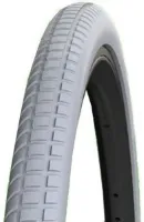 Buitenband 24x1.3/8 massief Grijs