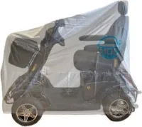 COVER UP HOC Topkwaliteit Scootmobiel Hoes - L - Waterdicht - 220x95x110cm - Diamond label