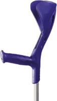 Careline loopkrukken onderarm open manchet 2 stuks - blauw