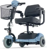 Cat 3 | Opvouwbare Scootmobiel | 3 wielen | Blauw