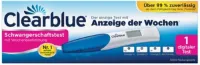 Clear test Blue zwangerschap met digitaal display week