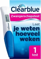 Clearblue Zwangerschapstest met Wekenindicator, set van 1 digitale test