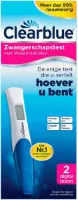 Clearblue Zwangerschapstest met Wekenindicator, set van 2 digitale testen