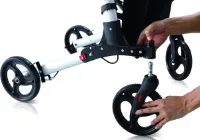 DOK Mobility | Lichtgewicht compact opvouwbare rollator Wit