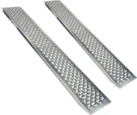 Aluminium oprijplaat - 150 cm - 2 stuks