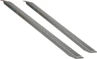 Aluminium oprijplaat - 200 cm - 300 kg - 2 stuks