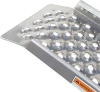 Aluminium oprijplaat rijplaat 150 cm