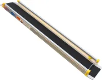 Aluminium oprijplaat uitschuifbaar - 180 cm