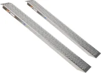 Aluminium rijplaat - 200 cm - 2 stuks