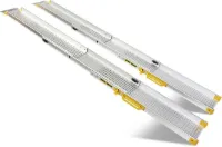 Oprijplaat uitschuifbaar - 180 cm (2 stuks)