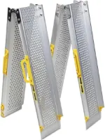 Telescopisch opvouwbare oprijplaat - 180 cm (2 stuks)