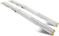 Telescopisch opvouwbare oprijplaat - 240 cm (2 stuks)