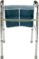OBBOmed - Draagtas voor rollators - met twee grote vakken -  kleur Denim blauw - MY 5920N