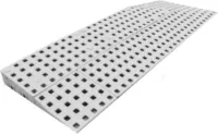 Drempelhulp Binnen - 2-Zijdig Oprijbare Drempelplaat Rechts - 5,6 cm (H) x 75 cm (B) - Oprijplaat