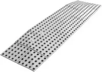 Drempelhulp Binnen - 7,4 cm Hoog - Drempelplaat 3-Zijdig Oprijdbaar - Oprijhelling