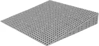 Drempelhulp Buiten - 11 tot 12,6 cm (H) x 112,5 cm (B) - Verstelbare Oprijplaat / Drempelplaat - Oprijhelling - Set 6