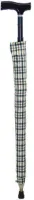 Drive Parapluwandelstok beige ruiten